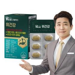 리얼닥터 위건강 헬리코박터균 증식 억제 효과 18g, 30정, 1개
