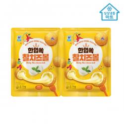 사조대림 냉동마트 한입쏙 찰치즈볼 1000g X2개 기타 기타