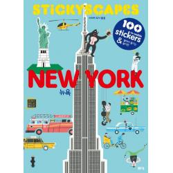 뉴욕 스티커 도시 풍경 Newyork Stickyscapes 봄봄스쿨