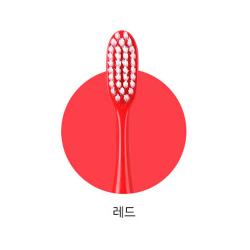 Bright 교체헤드 1세트(2개입), 2개, 09. 교체모 점보헤드 레드