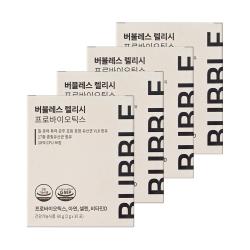 버블레스 렐리시 프로바이오틱스 여성 질 유래 유산균 특허균주 10억보장, 4개