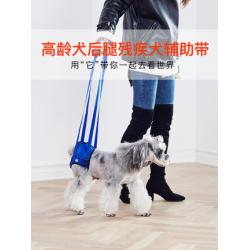 애완용품 슬개골탈구 장애견 다리밴드 휠체어 고령견년 노령개 뒷다리조력병 장애, 마비된 강아지 보조대 척추후지, 02 울트라 블랙 블루, 04 L사이즈를 정확히 측정해죠