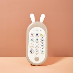 하베브릭스 아기토끼 핸드폰 장난감 멜로디완구, 혼합색상
