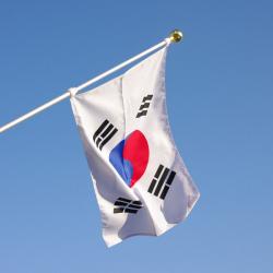 가자데코 회전깃대 태극기 세트 3단접이식 풀세트 Yhp1700 1개