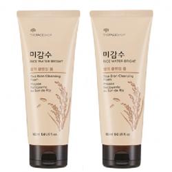 더 페이스샵 미감수 브라이트 쌀겨 클렌징 폼, 150ml, 2개