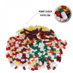 코인텍 공캡슐 100개 100mg~500mg색상용량 다양, 250mg