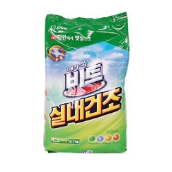 CJ LION 비트 실내건조 세제 2.7kg 분말세제, 1개
