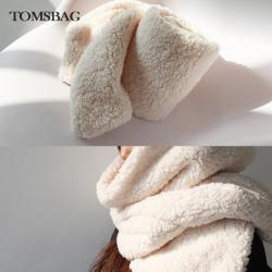 탐스백 매해매진 더풍성 양털 퍼 머플러
