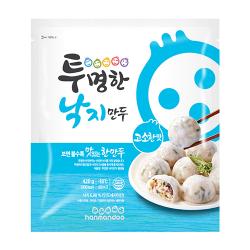 한만두 투명한 낙지만두 물방울, 420g, 1개