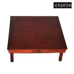 남원춘향공방 남원 접이식 밥상 교자상, 춘향2도 정사각 81x81
