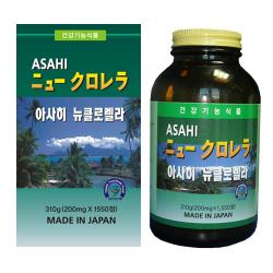 일본 아사히고도 아사히뉴클로렐라 1550정 대용량 선택1 아사히뉴클로렐라1병 310g