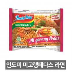 인도푸드 인도미 미고랭패다스 라면 80g 40