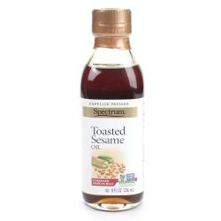 스펙트럼내츄럴스 토스티드 세서미 오일 언리파인드, 236ml, 1개