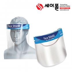 세이폴 안면보호구 페이스실드 보안면1개 85065 1안면보호구 페이스실드 보안면 1개