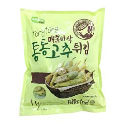 비비수산 간식 제수용품으로 아주좋은 고추튀김 1kg 1팩