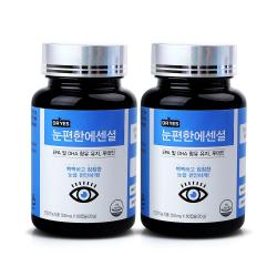 일맥네이처스퀘어 눈편한에센셜2+1 루테인지아잔틴 오메가3 헤마토코쿠스, 500mg, 3병