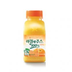 서울우유 아침에주스 오렌지 210ml(아이스박스포장), 210ml, 20개
