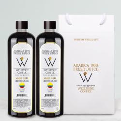 웰던커피 더치커피 콜드브루 선물세트 500ml, 13_2병용선물세트 콜롬비아슈프리모+콜롬비아슈프리모