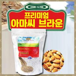 [쌈지에프앤비] 프리미엄 아마씨브라운 500G 1개
