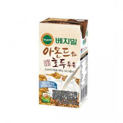 베지밀 아몬드와 호두 두유 190ml x 24팩