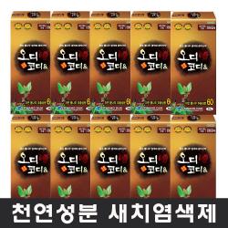 오디코디 오디코디앤 헤어컬러 진한갈색 10박스