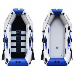 SOLARMARINE 고무보트 1~2인용 초강도재질 바다낚시, C01-blue+white(블루+화이트)