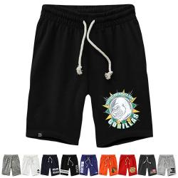 연휴에는 반바지입고 놀러가자! 남녀공용 L~3XL, 8_반바지 고릴라스 블랙