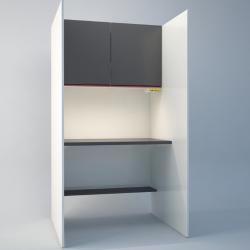집현전교구 최고급 가정용 1인용 독서실책상(JHG102 900mm X 1800mm) 독서실책상, JHG102 900mm X 1800mm