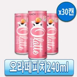 (강추)[동아오츠카] 오라떼 애플 240ml(30캔)x2묶음, 1개