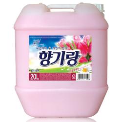 향기랑 20l 섬유유연제 핑크 1개