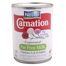 Carnation 에바퍼레이티드 팻 프리 밀크 1개 354ml