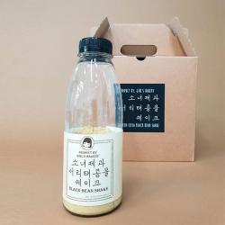 소녀제과 국산 서리태콩물 쉐이크, 12개입, 70g