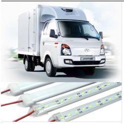 탑차 led 바 실내등 택배 작업 형광등 클리어화이트 면발광화이트 LED 포터2 봉고3 포터 봉고 실내등LED 화물차, 클리어 화이트