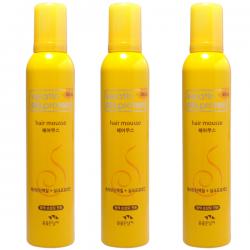 3개)꽃을든남자 케라틴 실크프로테인 헤어무스300ml, 3개, 300ml
