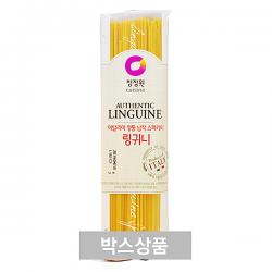 청정원 이탈리아 정통 납작 스파게티 링귀니 500g 5인분 X 24EA, 단일 수량