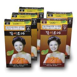 로위더스 감이좋아,감이조아 헤어칼라 염색약/감염색, 8호 밝은황갈색, 1개
