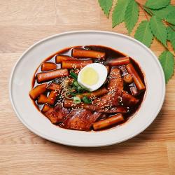 [비밀의식탁]국물떡볶이 일편떡심 짜장떡볶이 2단계 매운맛 3팩