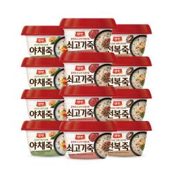 양반 쇠고기죽285gx4개+야채죽285gx4개+전복죽285gx4개 총12개 1세트