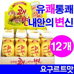 하나메디 프리미엄 유쾌통쾌내안의변신 쾌변 요구르트맛 100ml, 12개