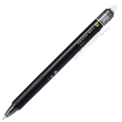 파이롯트 프릭션 노크펜 0.5mm 지워지는 볼펜, 블랙, 1개