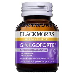 Blackmores Ginkgo Forte 2000mg 80 Tablets, 150g, 1개