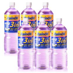 불스원 Rain OK 에탄올 3in1 코팅워셔액, 6개, 1.8L
