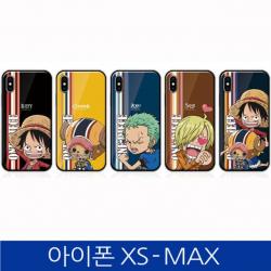 덕&컴 [아이폰XS MAX. 원피스 글라스 샤인 폰케이스]젤리케이스 하드케이스