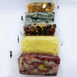 행복한떡집 영양찰떡 아침식사대용 5가지 모듬찰떡 80g 50개