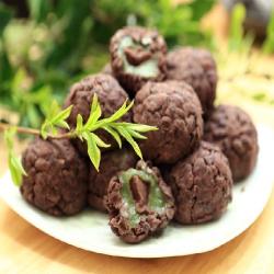 제주오메기떡 똑순이오메기 (팥)오메기떡60알, 60g, 1박스