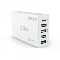 알로코리아 USB PD C타입 고속 멀티충전기 UC560PD QC3.0 지원 아이폰 아이패드 갤럭시 노트북 핸드폰 휴대폰 충전기 유선멀티충전기, UC560PD 단품