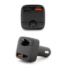 코시 차량용 블루투스 무선카팩 FM QC3.0 고속충전 음악재생 전차종사용, 블루투스 무선 카팩 FM QC3.0
