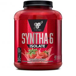 Bsn 신타 6 아이솔레이트 프로틴 파우더 드링크 믹스 1.82kg 스트로베리 밀크쉐이크 Strawberry Milkshake 