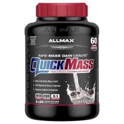 Allmax 퀵매스 래피드 매스 게인 카탈리스트, 쿠키 & 크림(Cookies & Cream), 2.72kg