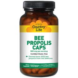 Country Life 비 프로폴리스 캡 500 Mg 베지테리안 캡슐 100개입 1개